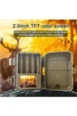 Fotokapan Kamera 16mp Full Hd 1080p Gece Görüşlü 2 Inç Lcd Ekran Su Geçirmez - 6