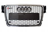 AUDİ A4 B8 RS4 PANJUR SİYAH-KROM 2008-2012 - 1