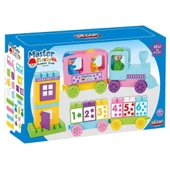 Nessiworld 03 605 Master Blok Rakamlı Tren -Pilsan Oyuncak - 1