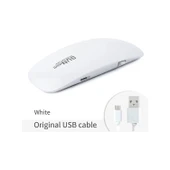 Beyaz Güneş Mini 6W Tırnak Kurutucu Lamba Taşınabilir 6 LED UV Manikür Makinesi - 1