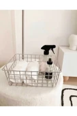 Çok Amaçlı 2li Organizer Sepet Masaüstü Düzenleyici Dekoratif Ev Ve Banyo Sepeti - 2