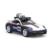 Nessiworld 28029 Burago 1:24 Porsche 911 Dakar Model Araba -Sunman - 1