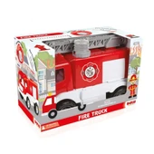Nessiworld 7022 İTFAİYE KAMYONU PENCELİ KUTUDA 38 CM - 1