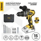 RTX3010B Şarjlı Darbeli Matkap Kömürsüz 70 Nm - Akü Hariç - 1