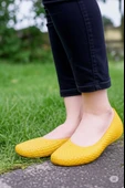 Zenne Makosen Bahçe ve Tarım Kadın Ayakkabısı 36-40 Sarı - 1