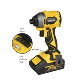 RTX3050 Şarjlı Torklu Vidalama Kömürsüz 230Nm 2x4 Ah Plus Çift Akü Hızlı Şarj X-Lion - Akü Dahil - 4