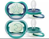 Nessiworld Philips Avent Ultra Air Gece Emzik 6-18 Ay Erkek thumbnail 2