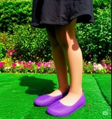 Patik Makosen Bahçe ve Tarım Kız Çocuk Ayakkabısı 26-30 Mor thumbnail 1