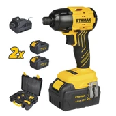RTS5020 Şarjlı Torklu Vidalama Makinası Kömürsüz 200 Nm 2x4 Ah 20V Çift Akü S-Lion - Akü Dahil - 2