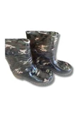Bahçe ve Yağmur Çiçekli Kadın Çizmesi 36-40 Kamuflaj - 3
