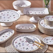 Fecra Mistral 18 Parça Servis ve Sunum Seti - 1