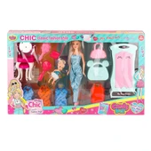 Nessiworld 02259 Cindy Doll Dolaplı Bebek Oyun Seti -Oydaş Oyuncak - 1