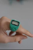 Mini Işıklı Zikirmatik Yeşil - 4