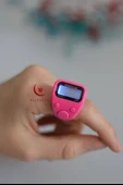 Mini Işıklı Zikirmatik Pembe - 1