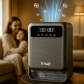 Mioji Mio 30NEC Pro 3.8 Litre Çift Göstergeli Nem Alma ve İyon Hava Temizleme Cihazı - Silver - 2