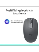 Logitech M196 Bluetooth Kablosuz Mouse ve Nero 15.6 inç Notebook Sırt Çantası - Siyah - 5