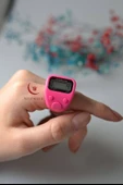 Mini Işıklı Zikirmatik Pembe - 3