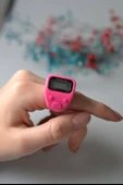 Mini Işıklı Zikirmatik Pembe - 2