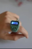 Mini Işıklı Zikirmatik Yeşil - 2