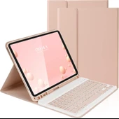 Apple iPad Pro 11inç M4/M5 Kılıf Kablosuz Klavyeli Case Mobax 2024/2025 thumbnail 11