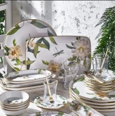 Fecra Floranda 35 Parça Gold Fileli Kahvaltı Seti - 3