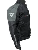 VENOM DYNAMIC 4 MEVSİM MOTOSİKLET MONTU SİYAH - GRİ thumbnail 2