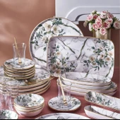 Fecra Monza 35 Parça Gold Fileli Kahvaltı Seti - 2