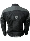 VENOM DYNAMIC 4 MEVSİM MOTOSİKLET MONTU SİYAH - GRİ thumbnail 3