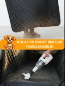 Beylini Evcil Hayvan Araba Koltuk Örtüsü Su Geçirmez cDayanıklı Hamak Tasarım Arka Koltuk Koruma Kılıfı Kaymaz Universal Kedi Köpek Araç Aksesuarları 150X200 cm - 4