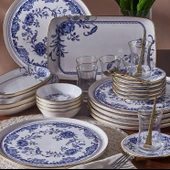 Fecra Wista 35 Parça Gold Fileli Kahvaltı Seti - 2