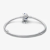 Pandora Moments Işıltılı Ay Klipsli Yılan Zincirli Bileklik  592819C01-18 - 3