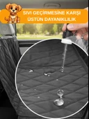 Beylini Evcil Hayvan Araba Koltuk Örtüsü Su Geçirmez cDayanıklı Hamak Tasarım Arka Koltuk Koruma Kılıfı Kaymaz Universal Kedi Köpek Araç Aksesuarları 150X200 cm - 2