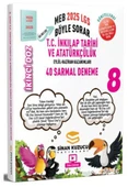 2025 8. Sınıf İkinci Doz Sarmal Branş Denemeleri Türkçe Sinan Kuzucu Yayınları - 1