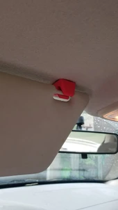 print studio Ford Focus güneşlik menteşesi siyah thumbnail 2