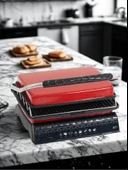 Tost Makinası Ultra Granit Yüzey İle Sağlıklı Pişirim | 1800W Yağ Hazneli Ultra Granit Tost Makinesi - 10