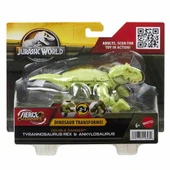 Nessiworld HLP05 Jurassic World Değişim Serisi - Çifte Tehlike Dinozor Figürleri - 2