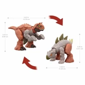 Nessiworld HLP05 Jurassic World Değişim Serisi - Çifte Tehlike Dinozor Figürleri - 5