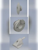 print studio Audi A3 8P bagaj kapağı parçaları (set) thumbnail 4