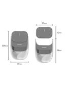 Ayrılabilir Mıknatıslı Modern Mouse Kablosuz Bluetooth Mouse Fare - 2