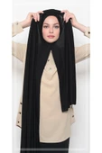 Lerra Pratik Hazır Penye Şal Hijab - 1