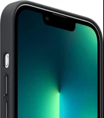 Apple MagSafe özellikli Deri Kılıf (iPhone 13 Pro Max) - Gece Yarısı Outlet - 1