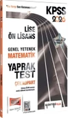 Yargı 2026 Kpss Lise Önlisans Matematik Yaprak Test - 1