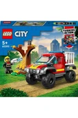 LEGO ® City 4x4 İtfaiye Kamyonu Kurtarma Operasyonu 60393 - 5 Yaş ve Üzeri İçin Yapım Seti (97 Parça) - 5