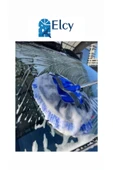 ELCY Mikrofiber Makarna Teleskopik Sopalı Oto Araba Yıkama Temizleme Fırçası - 1