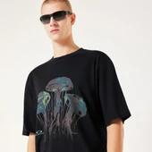 Oakley Jellyfish Tee Tişört FOA406854 02E Blackout - 4