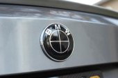 BMW 72 mm Arka Bagaj Amblem Logo Siyah - 4