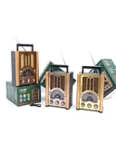 Retro Otantik Tasarım Bluetooth Hoparlör - 3