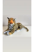 Sesli Kükreyen Leopar Peluş 40 Cm - 1