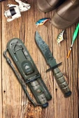 Halmak Outdoor Kamp ve Av Bıçak Kılıflı - 1
