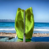 CLİNİQUE MAKYAJ ÇANTASI büyük boy  su geçirmez yıkanabilir Vintage - 3